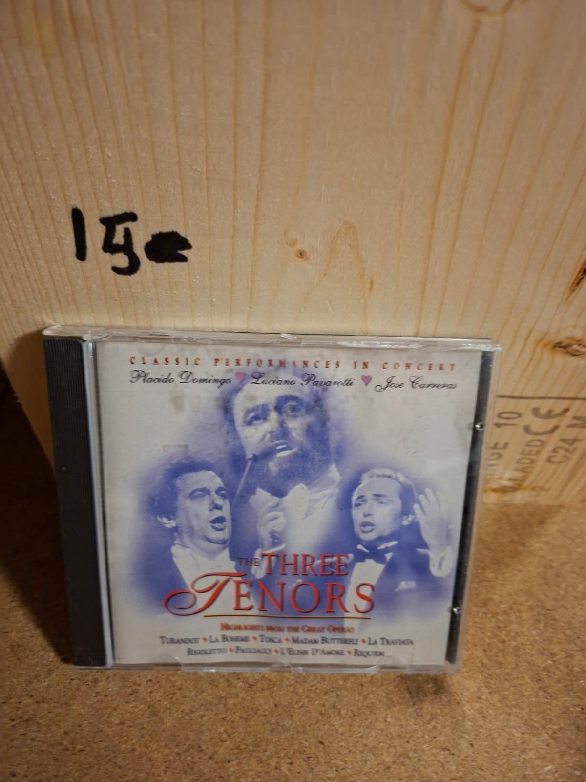 The Three Tenors - Classic Performances in Concert CD, Cd's en Dvd's, Gebruikt, Overige componisten, Opera of Operette, Modernisme tot heden