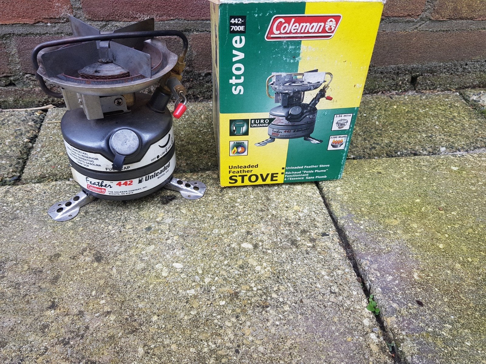 coleman 442  benzinebrander, Caravans en Kamperen, Ophalen