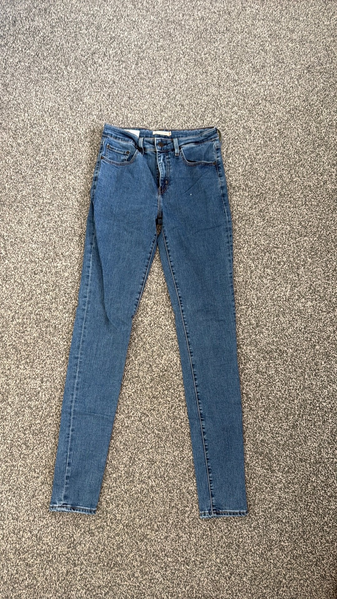 Levi’s broek dames 721 high rise skinny maat 28/34, Ophalen of Verzenden, Zo goed als nieuw, Blauw, W28 - W29 (confectie 36)