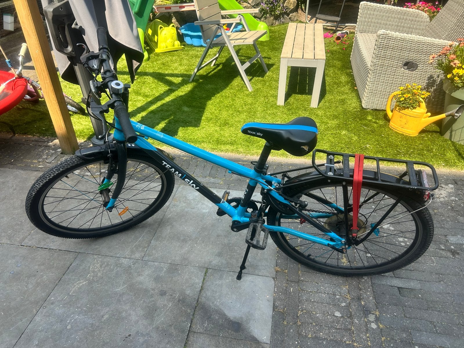Frog 62 Team Sky kinderfiets, Ophalen, Gebruikt, Versnellingen
