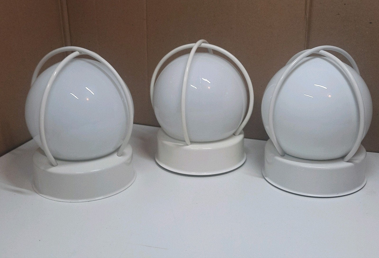 3 plafondlamp wandlamp ikea Periskop, lees de beschrijving, Huis en Inrichting, Ophalen of Verzenden, Zo goed als nieuw, Glas