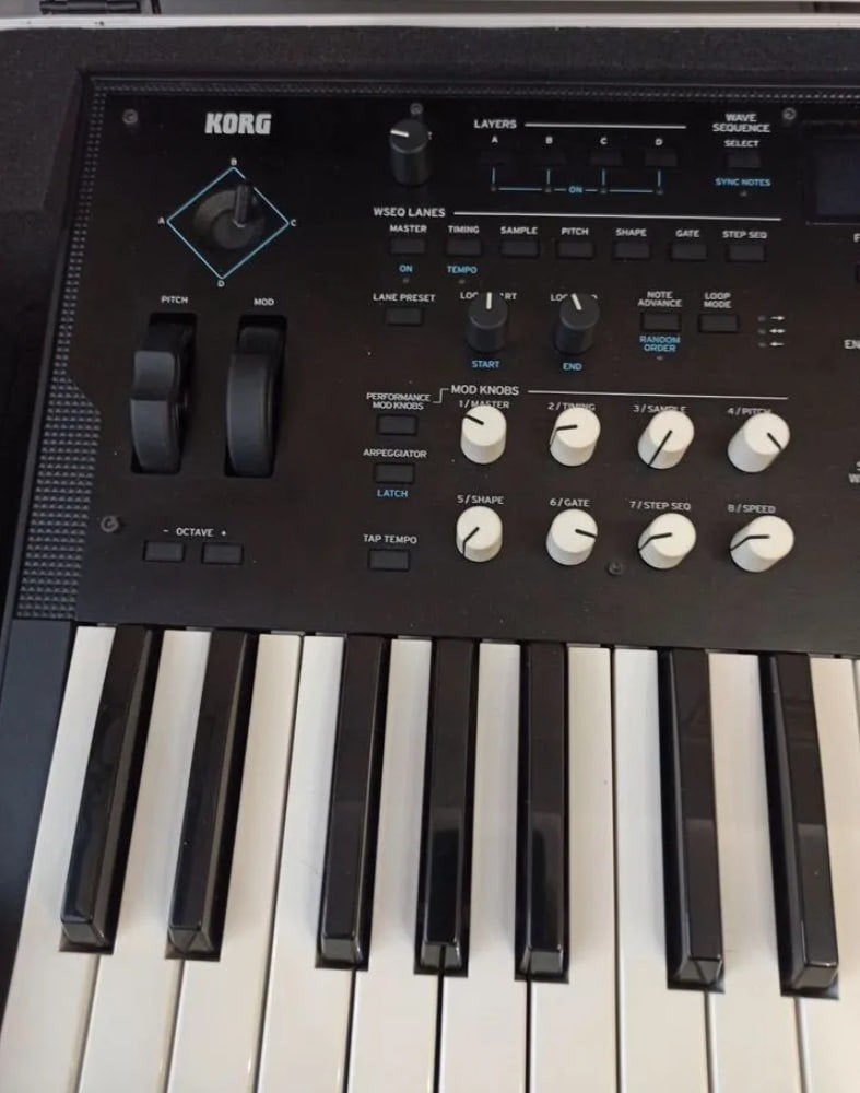 Korg Weivstate, Muziek en Instrumenten, Synthesizers, 61 toetsen, Korg, Ophalen of Verzenden, Zo goed als nieuw