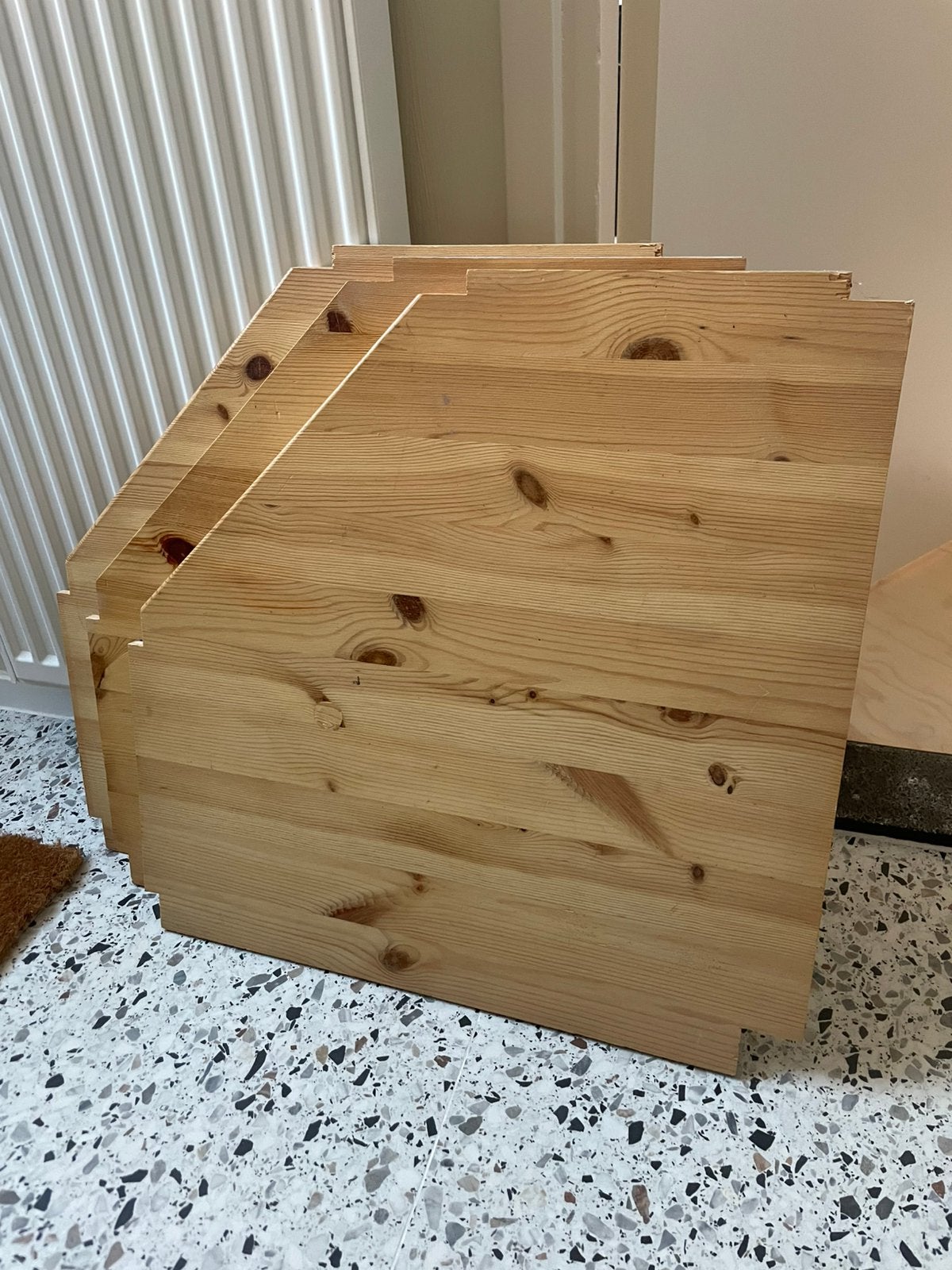 3 ivar hoekplanken, Ophalen, Gebruikt