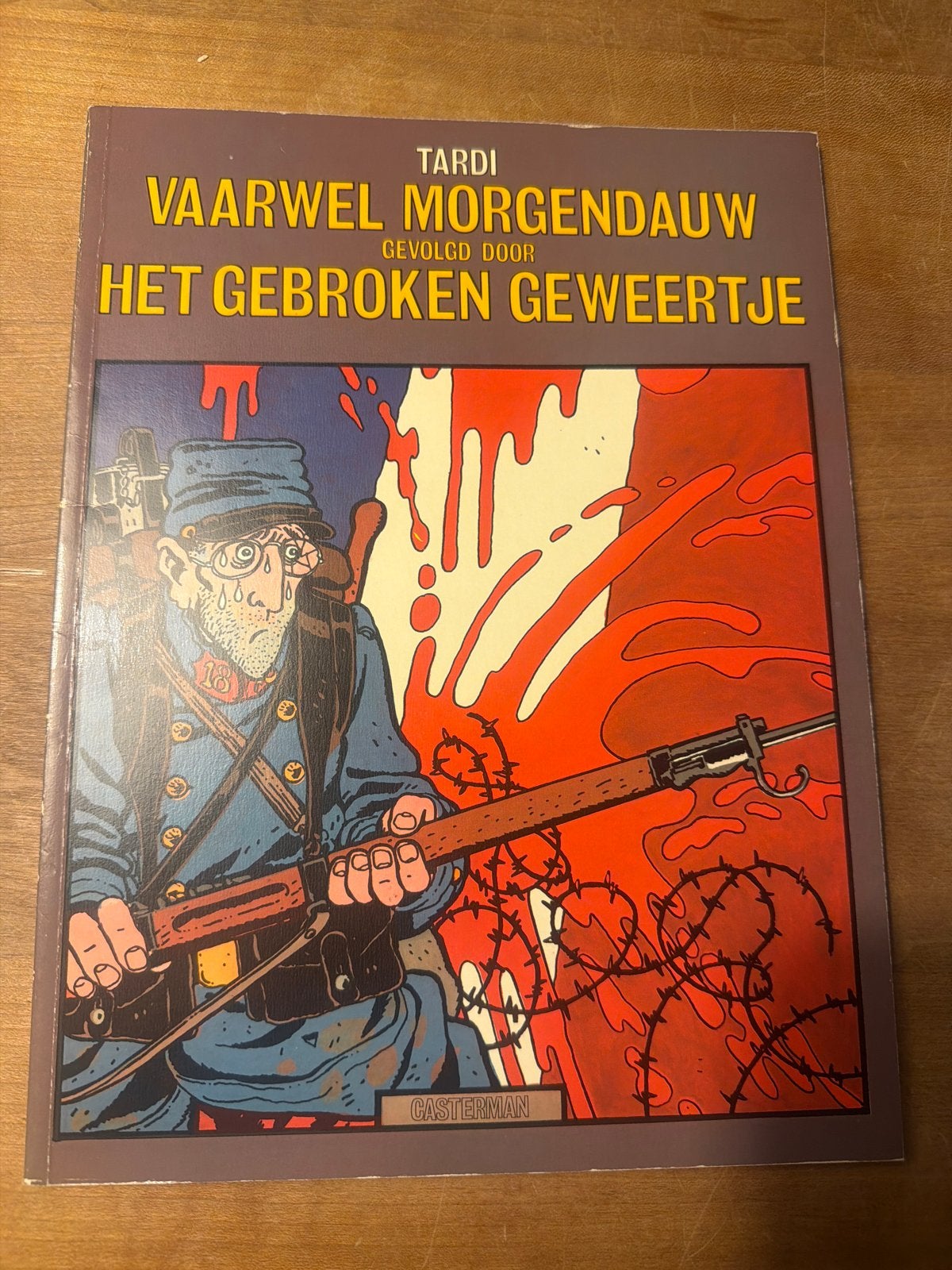 Tardi - Vaarwel Morgendauw / Het Gebroken Geweertje, Eén stripboek, Ophalen of Verzenden, Gelezen