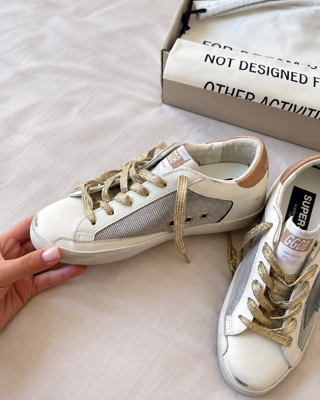 Golden Goose Super-Star sneakers maat 37, Kleding | Dames, Wit, Ophalen of Verzenden, Sneakers of Gympen, Zo goed als nieuw