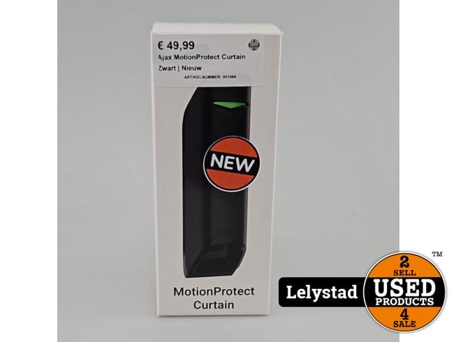 Ajax MotionProtect Curtain Zwart | Nieuw, Flex Ltd., Nieuw, https://flex.com/contact-us, Nobelstraat 10, 5807 GA Oostrum LB, Limburg, Nederland