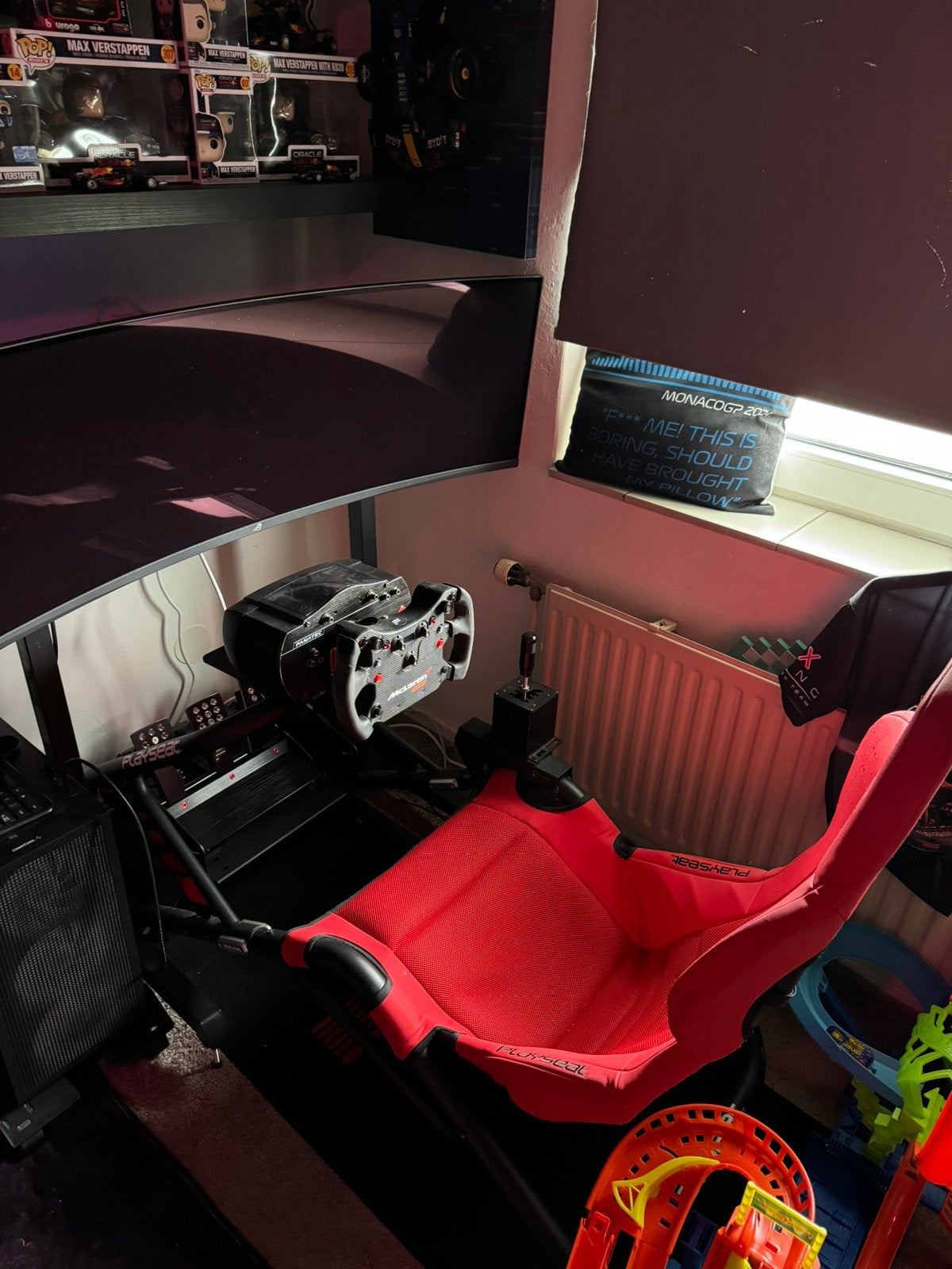 Fanatec race simulator, 1 speler, Racen en Vliegen, Ophalen of Verzenden, Zo goed als nieuw
