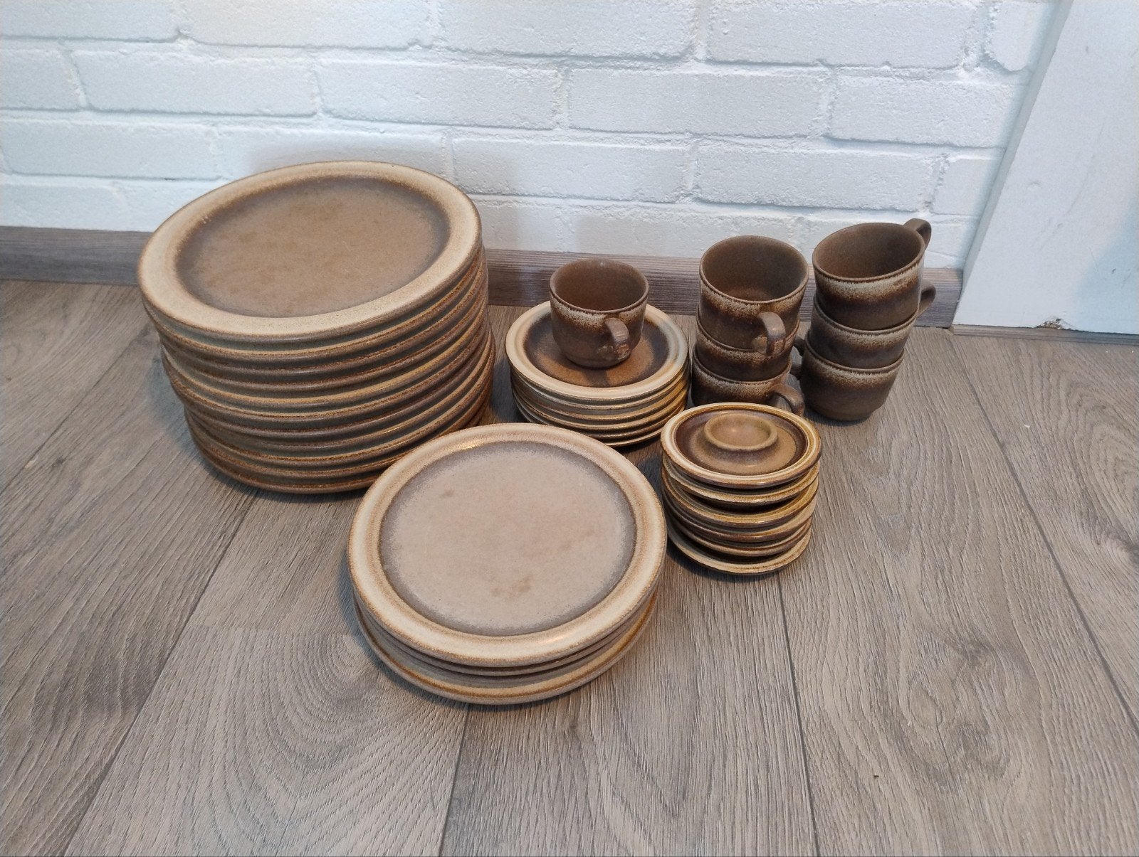 Gerzit Jaren '70 Vintage Servies - Complete Set, Ophalen