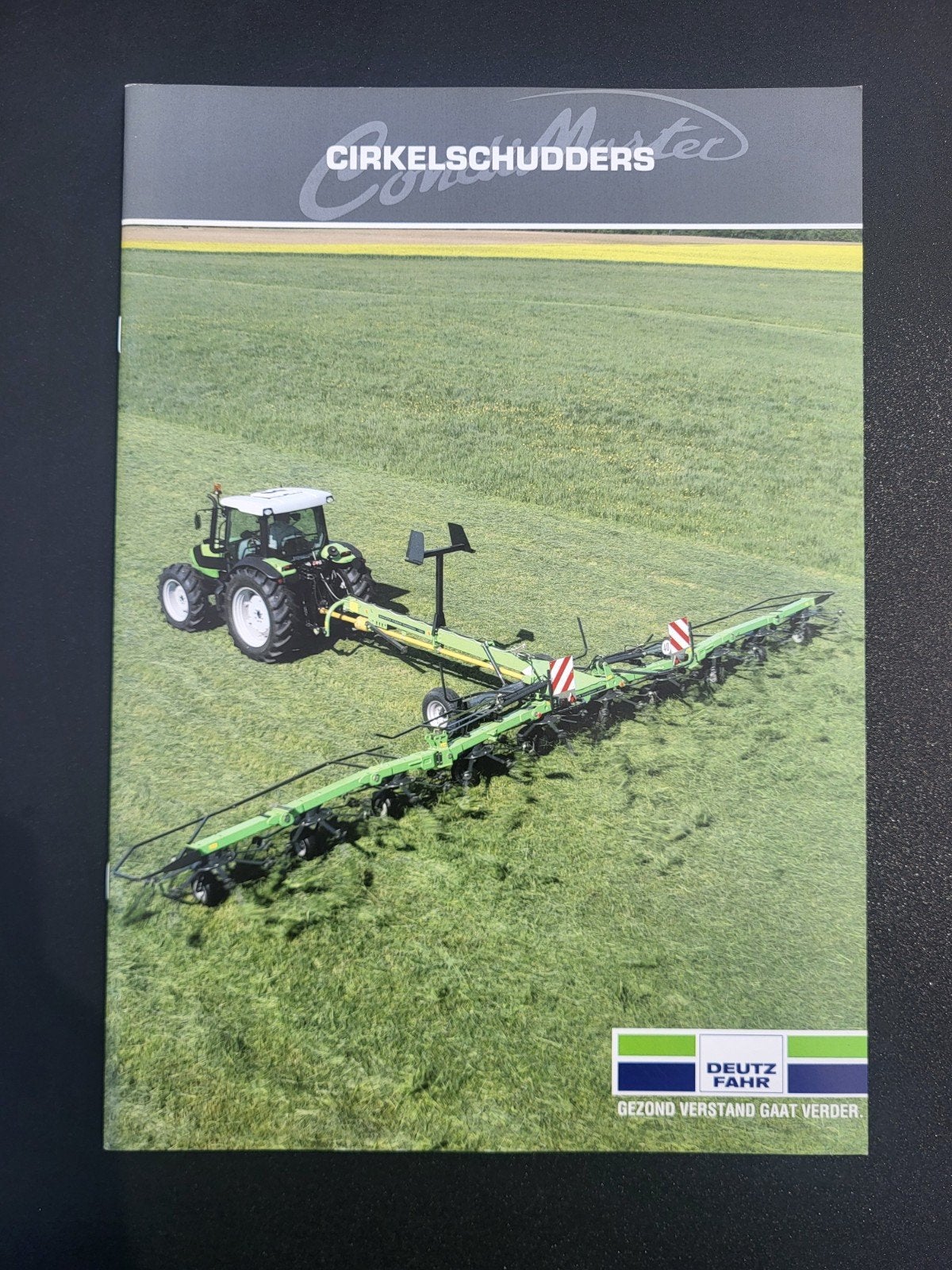 tractor folder Deutz-Fahr cirkelschudders, Ophalen of Verzenden, Zo goed als nieuw