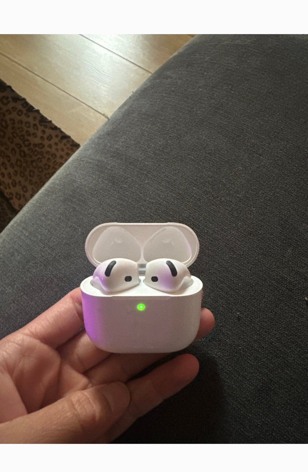 Airpods generatie 4, Telecommunicatie, Ophalen of Verzenden, Gebruikt, Wit, Apple
