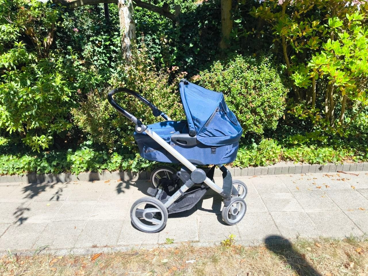 Mutsy Evo kinderwagen + meerijdplankje, Ophalen, Gebruikt, Kinderwagen, Mutsy