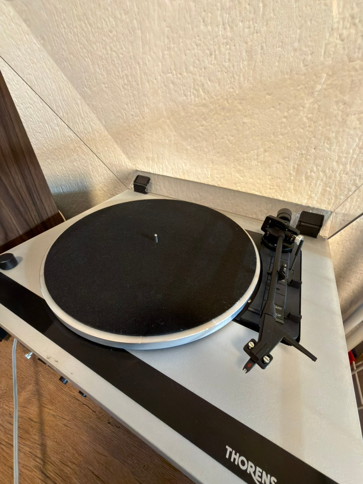 Thorens TD190 Set met Kenwood en Interaudio stereoset, Audio, Tv en Foto, Ophalen, Zo goed als nieuw, Thorens