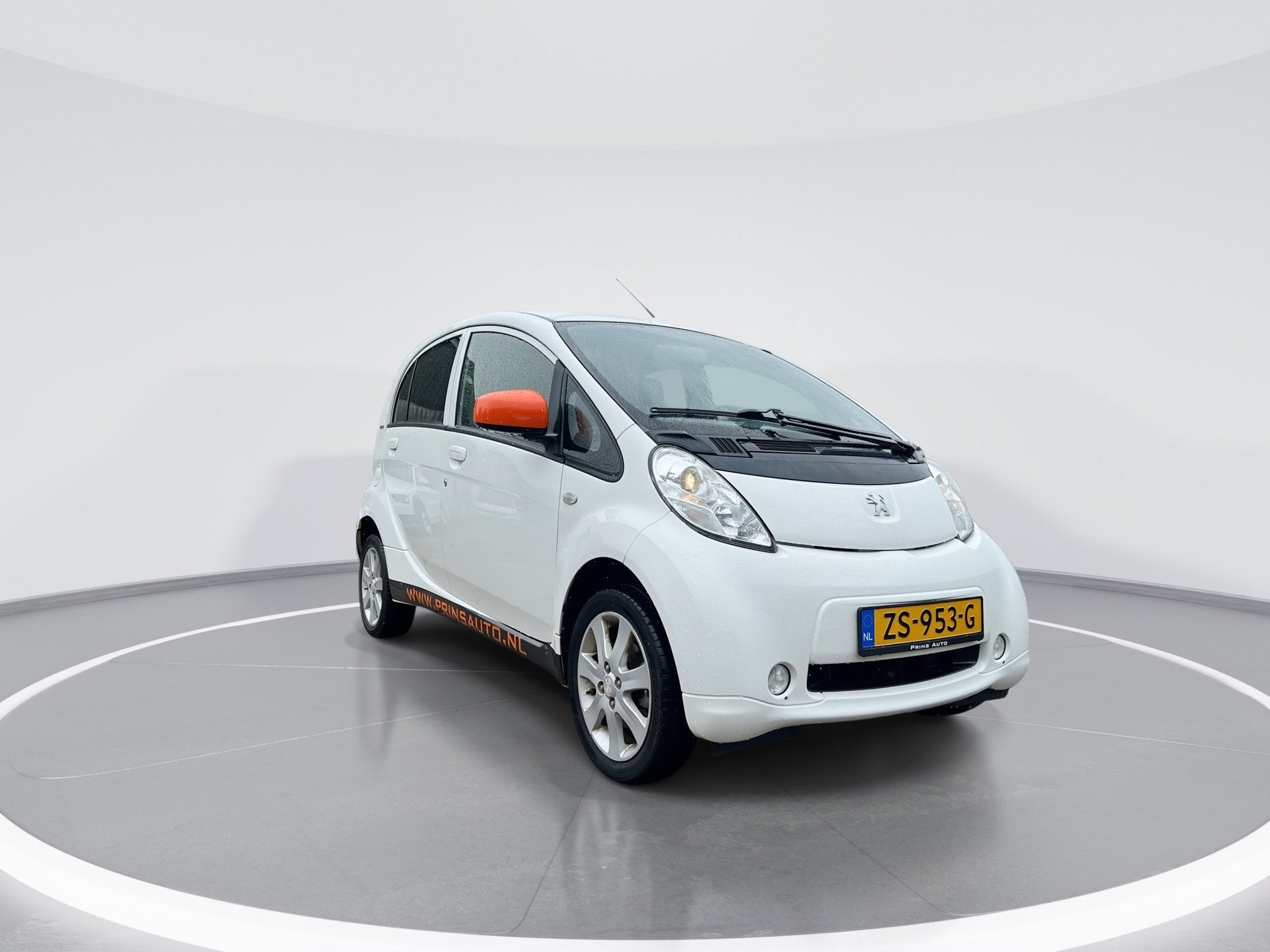 Peugeot iOn Active |AUTOMAAT|AIRCO|BLUETOOTH|SOH 99%| APK TO, Auto's, Automaat, Gebruikt, 4 stoelen, Wit