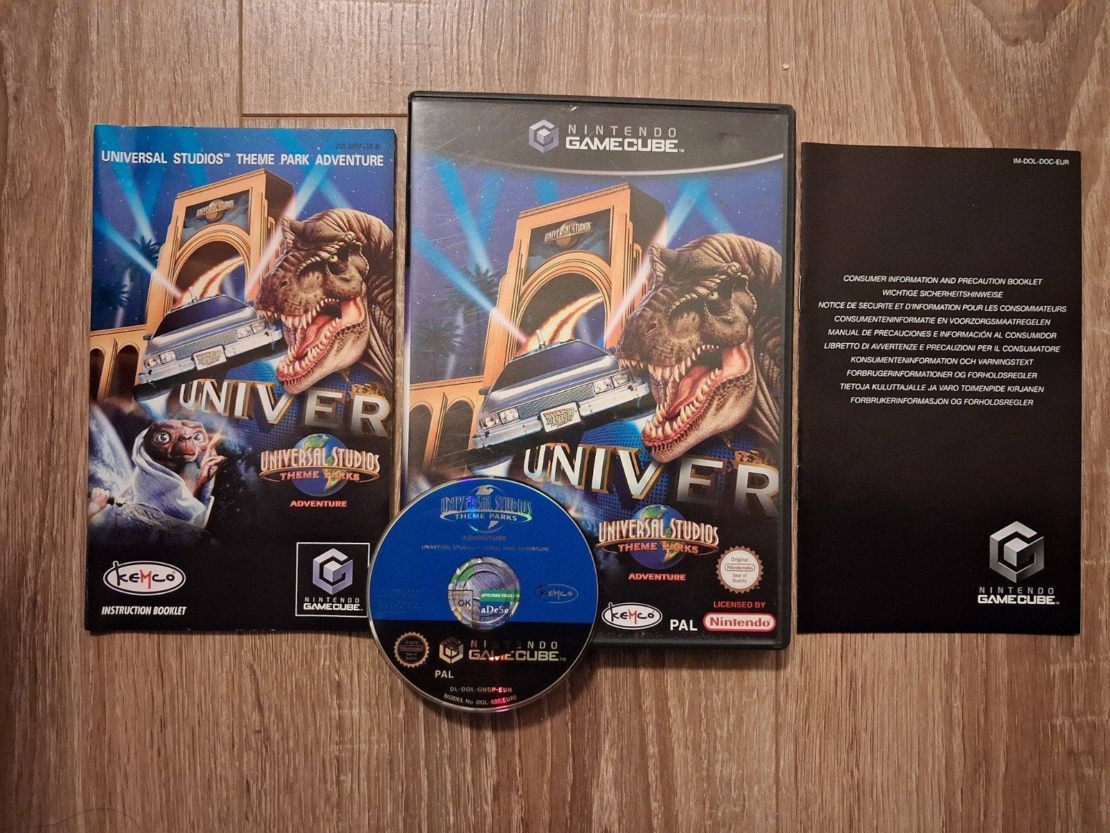 Universal Studios Theme Park Adventure Nintendo GameCube, Avontuur en Actie, Gebruikt, 1 speler, Ophalen of Verzenden