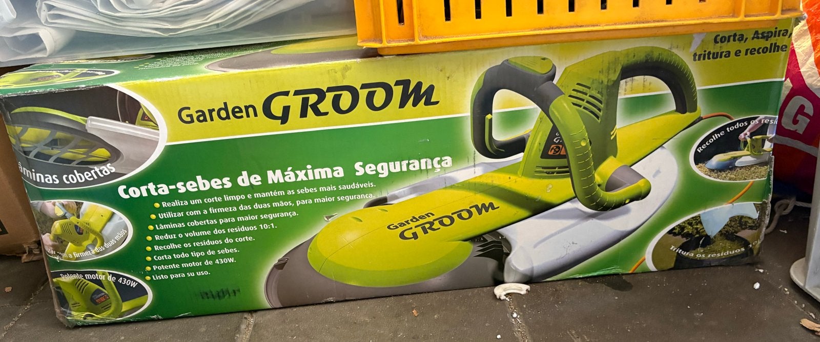 Garden Groom Midi 3-in-1 heggenschaar - Snoeien, zuigen, ver, Ophalen, Nieuw, Elektrisch
