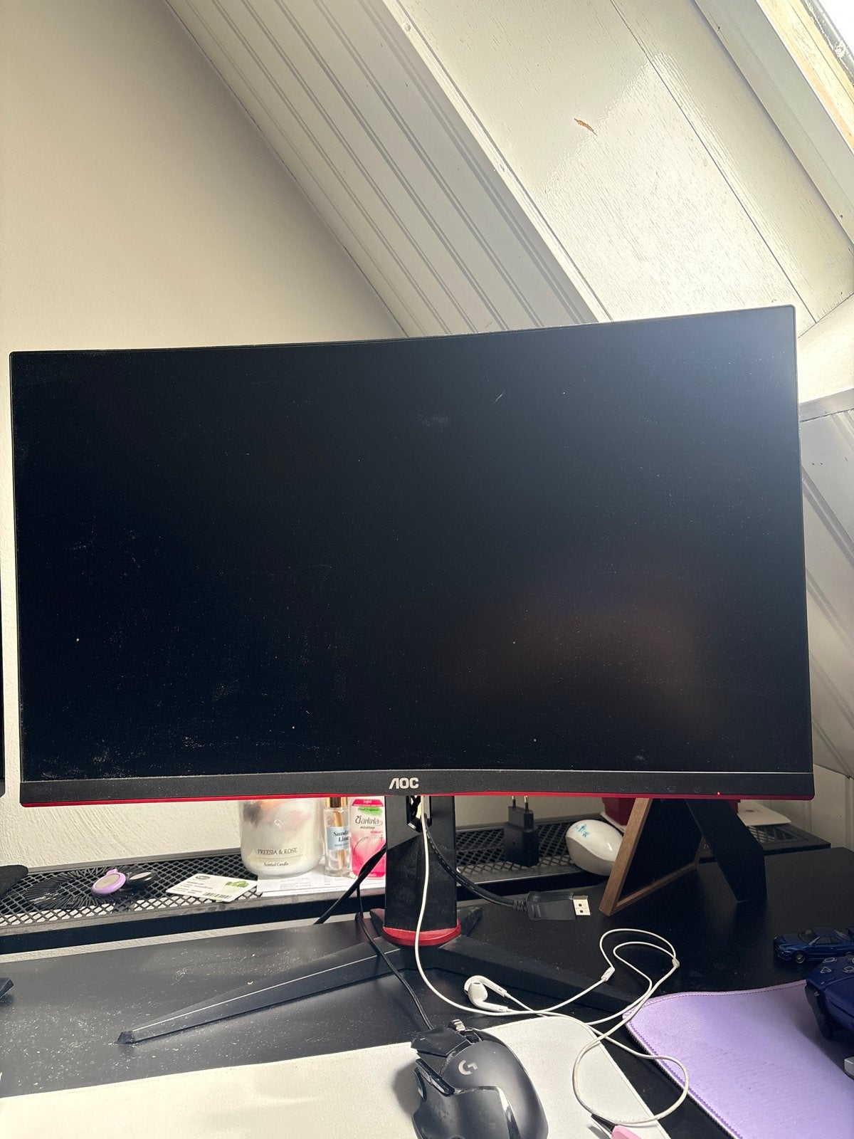 AOC 27" Curved Gaming Monitor 1440p 144Hz 1ms, Gebruikt, 101 t/m 150 Hz, Curved, VA