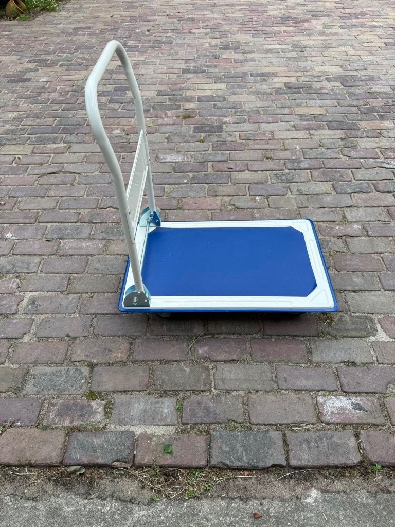 Plateauwagen inklapbaar, 100 liter of meer, Ophalen, Zo goed als nieuw, Transportkar