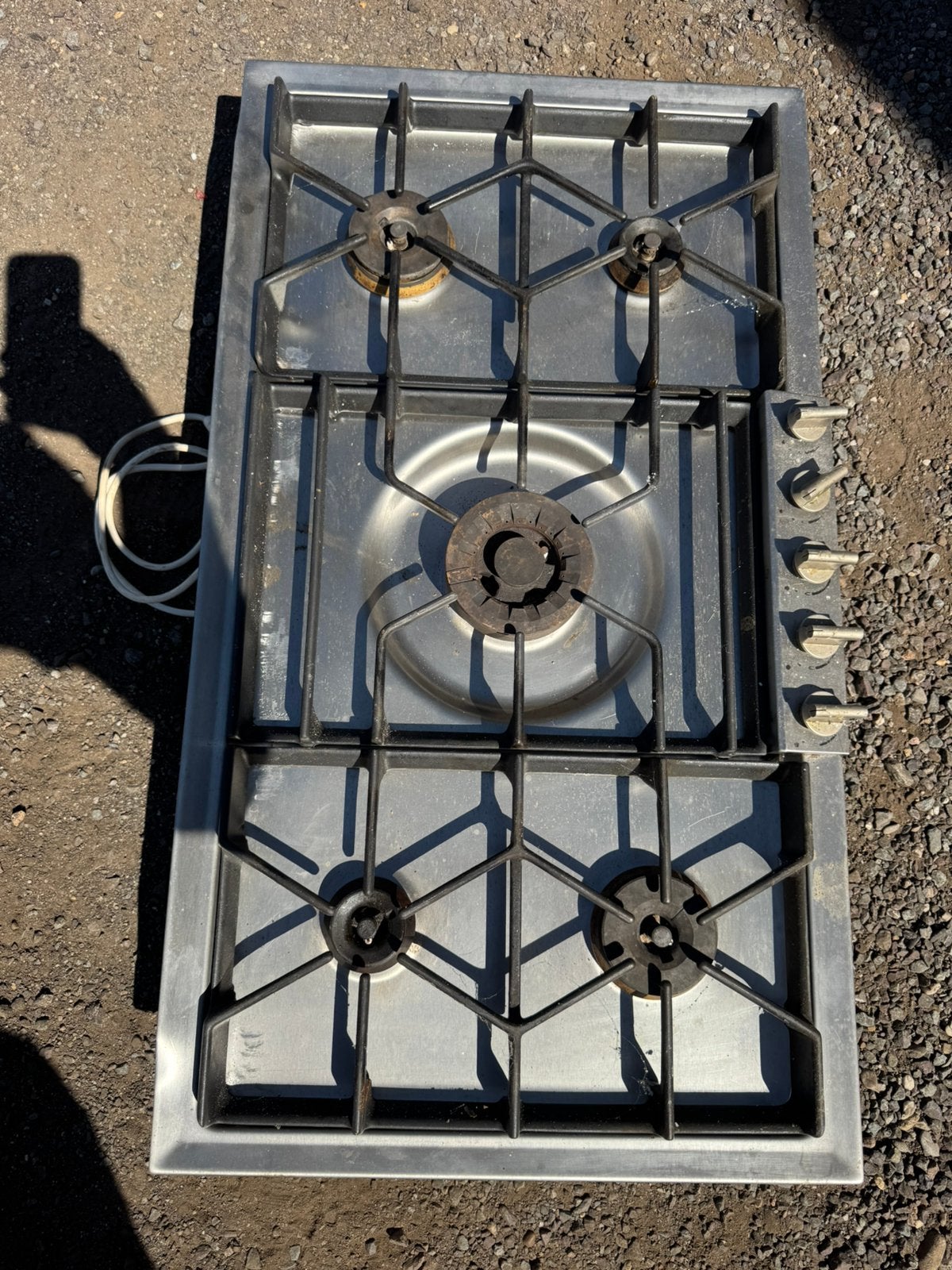 Gaggenau HLKG291 , 5-pits gaskookplaat, Ophalen, Zo goed als nieuw, Inbouw, Gas