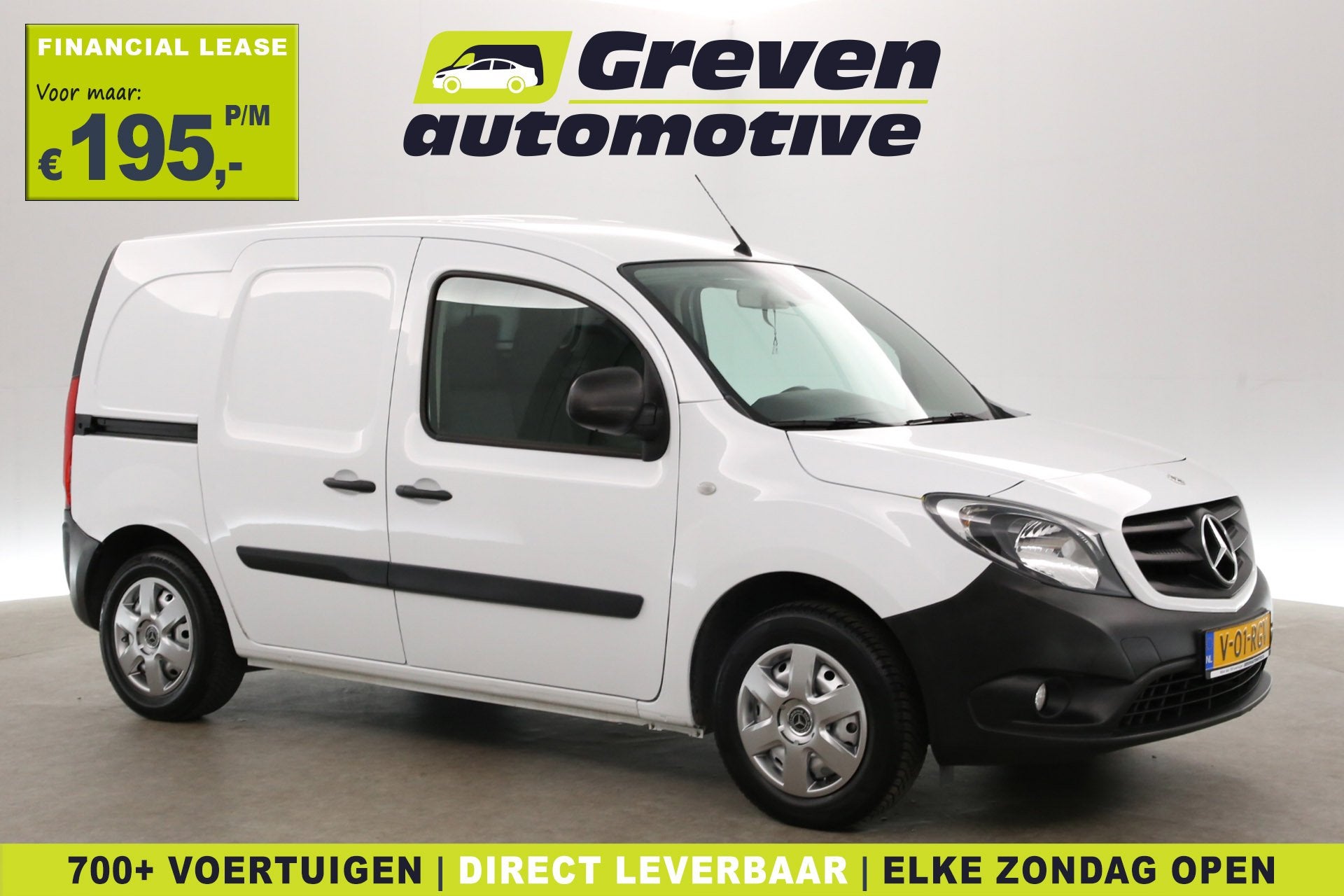 Mercedes-Benz Citan 109 CDI 96PK | Airco | Cruise | 3 Zits |, Auto's, Voorwielaandrijving, Stof, Gebruikt, 4 cilinders