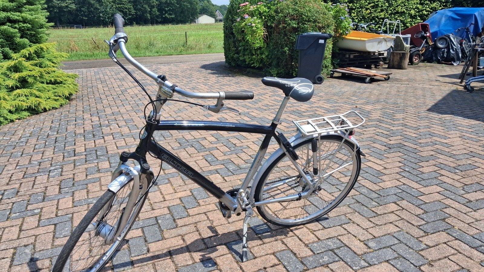 Sensa cyber nette complete herenfiets, Fietsen en Brommers, Fietsen | Heren | Herenfietsen, Versnellingen, Zo goed als nieuw, 57 tot 61 cm