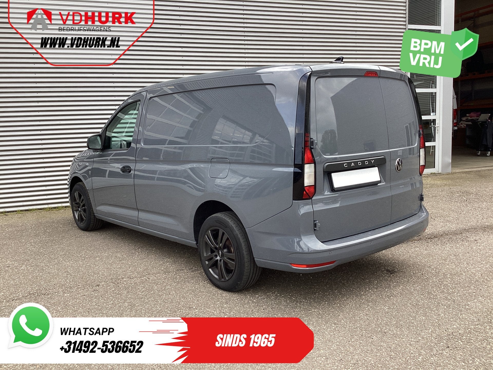 Volkswagen Caddy Cargo Maxi 2.0 TDI 125 pk DSG Aut. Carplay/, Auto's, Stof, Gebruikt, 4 cilinders, Volkswagen