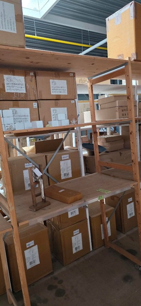 palletstelling, Ophalen