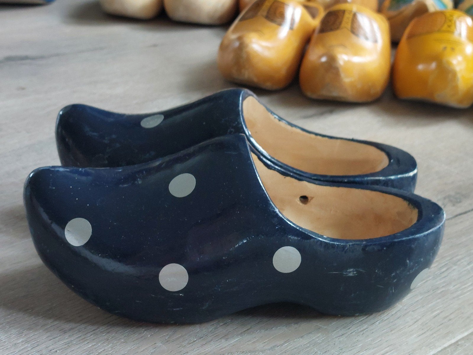 Donkerblauw Klompen kind maat 19, Gebruikt, Jongen of Meisje, Overige typen, Ophalen of Verzenden