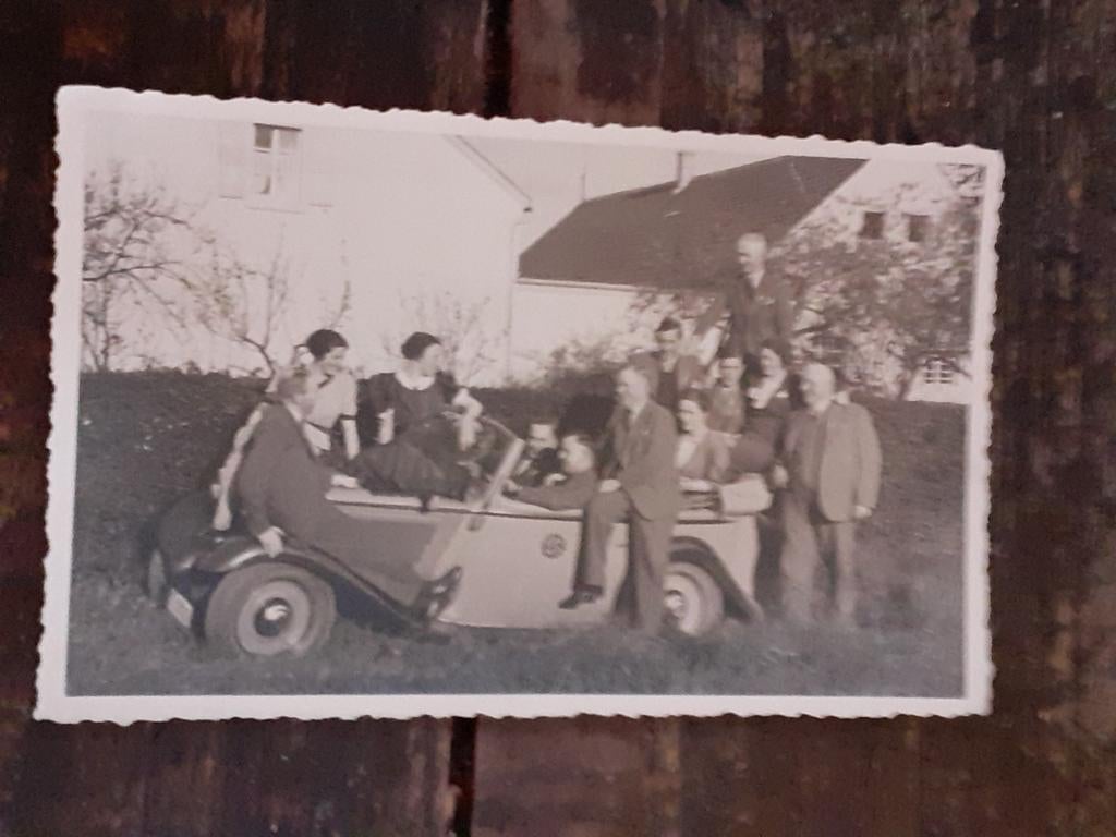 Foto DAF oldtimer 1938, Ophalen of Verzenden, Nederland, Foto of Poster