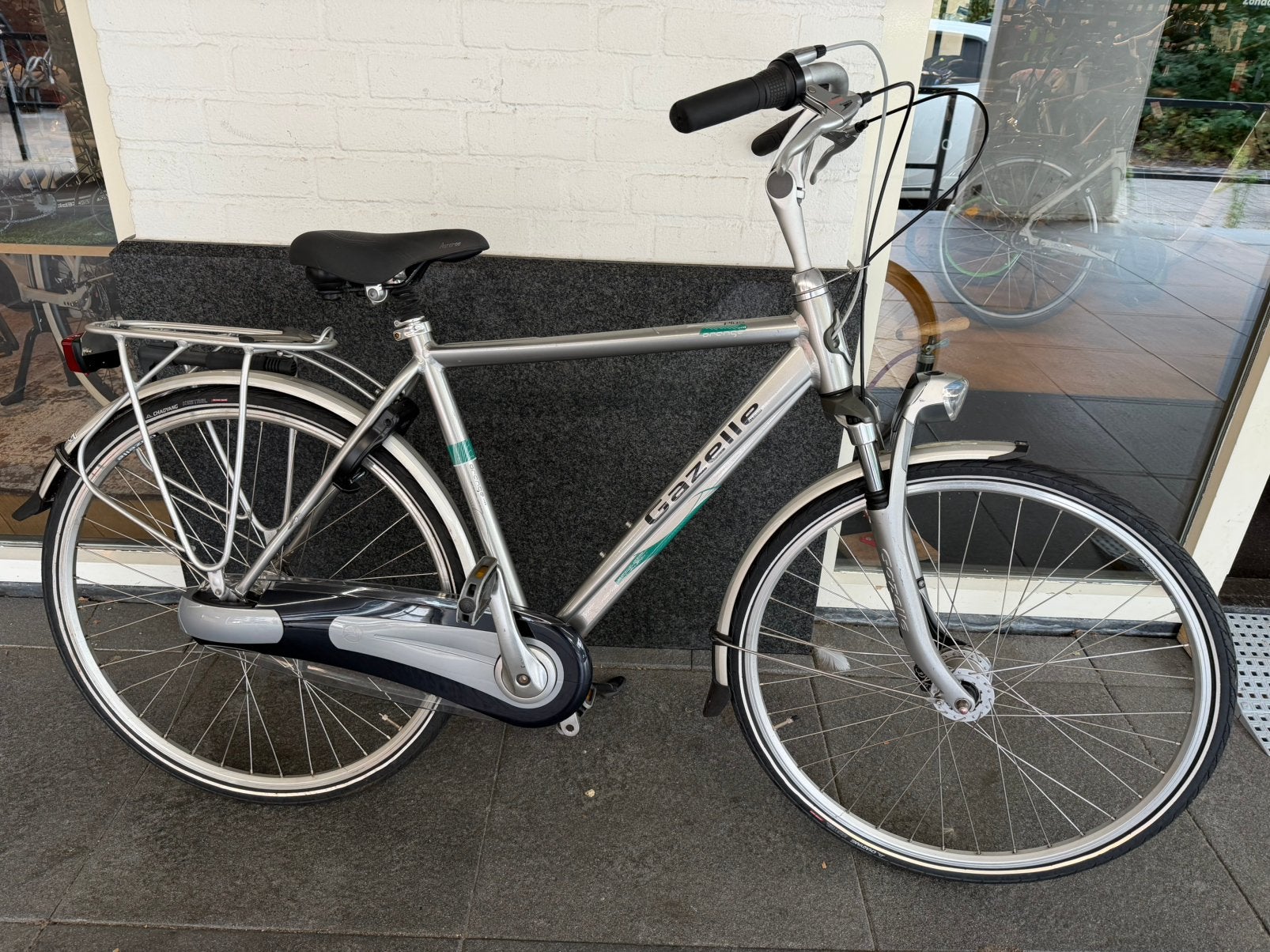 Gazelle orange heten fiets 51cm 7 versnellingen, Fietsen en Brommers, Versnellingen, 49 tot 53 cm, Ophalen of Verzenden, Zo goed als nieuw