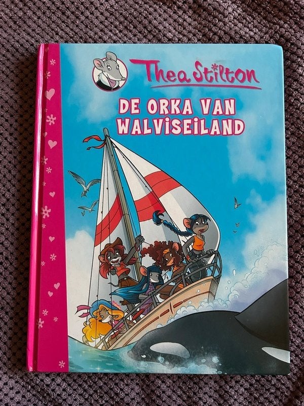 De orka van Walviseiland - Thea Stilton, Boeken, Ophalen of Verzenden, Zo goed als nieuw, Fictie algemeen