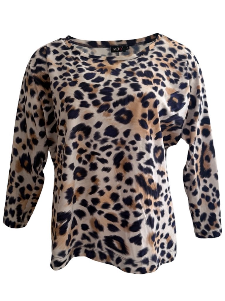 Moq shirt L, Maat 38/40 (M), Ophalen of Verzenden, Zo goed als nieuw, Korte mouw