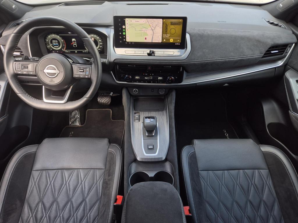 Nissan Qashqai 1.3 MHEV Xtronic Tekna Plus / Facelift Model, Euro 6, 4 cilinders, Wit, Bedrijf