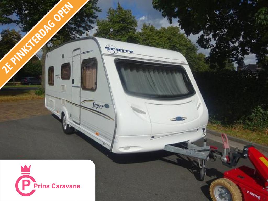 Sprite Super 490 Enkele Bedden+Mover, Rondzit, Bedrijf, Schokbreker, Tot en met 4