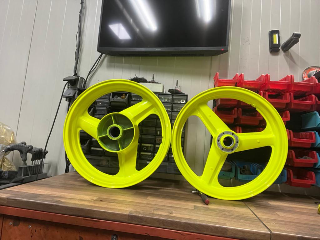 Suzuki gsxr onderdelen poedercoaten, Ophalen of Verzenden