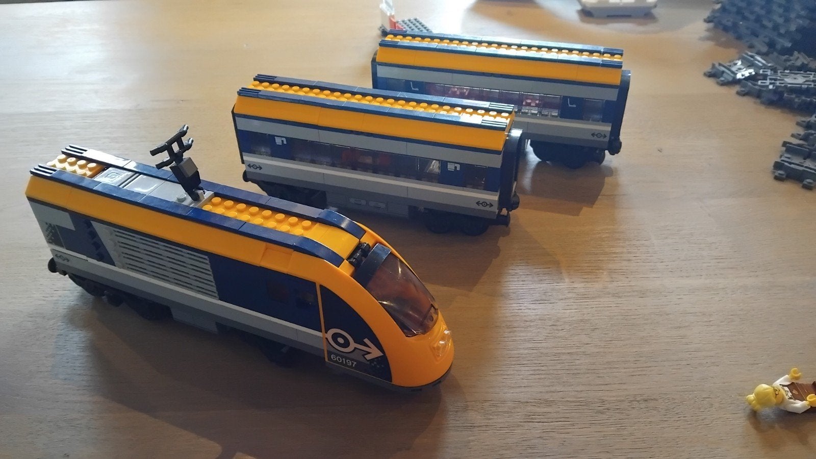 LEGO City Passagierstrein met Bluetooth afstandsbediening, Inclusief minifiguren, Lego, Ophalen of Verzenden, Complete set