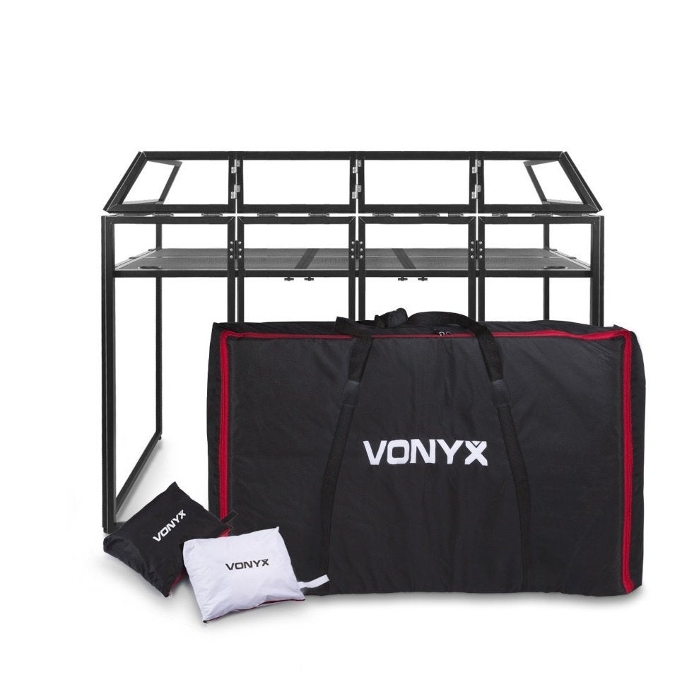 DJ booth 2m breed VONYX DB5 stabiele huur verhuur vervoer, Muziek en Instrumenten, Ophalen, Zo goed als nieuw, Overige instrumenten