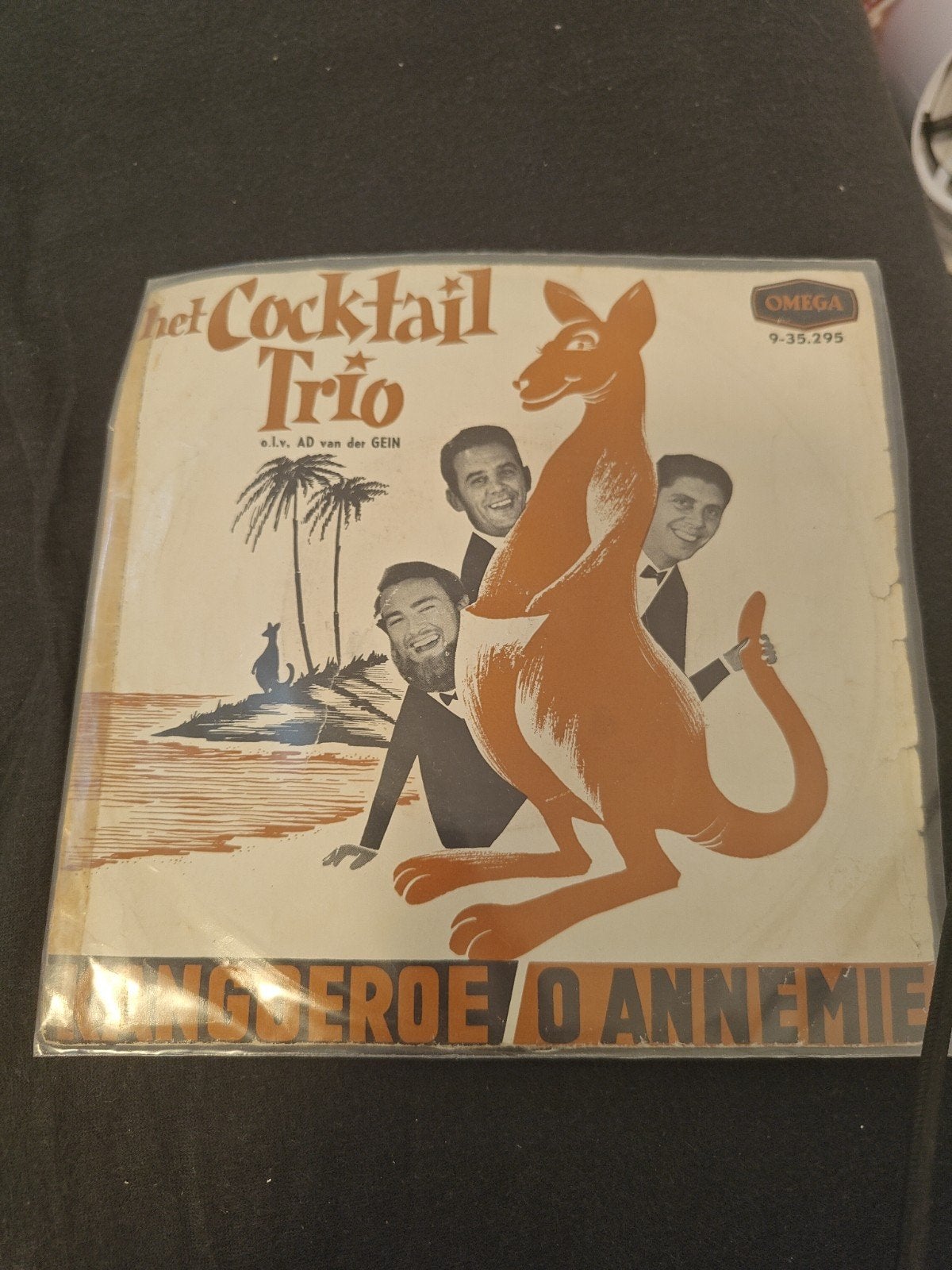 Het Cocktail Trio - Kangoeroe / O Annemie (7 inch vinyl), Gebruikt, 7 inch, EP, Nederlandstalig