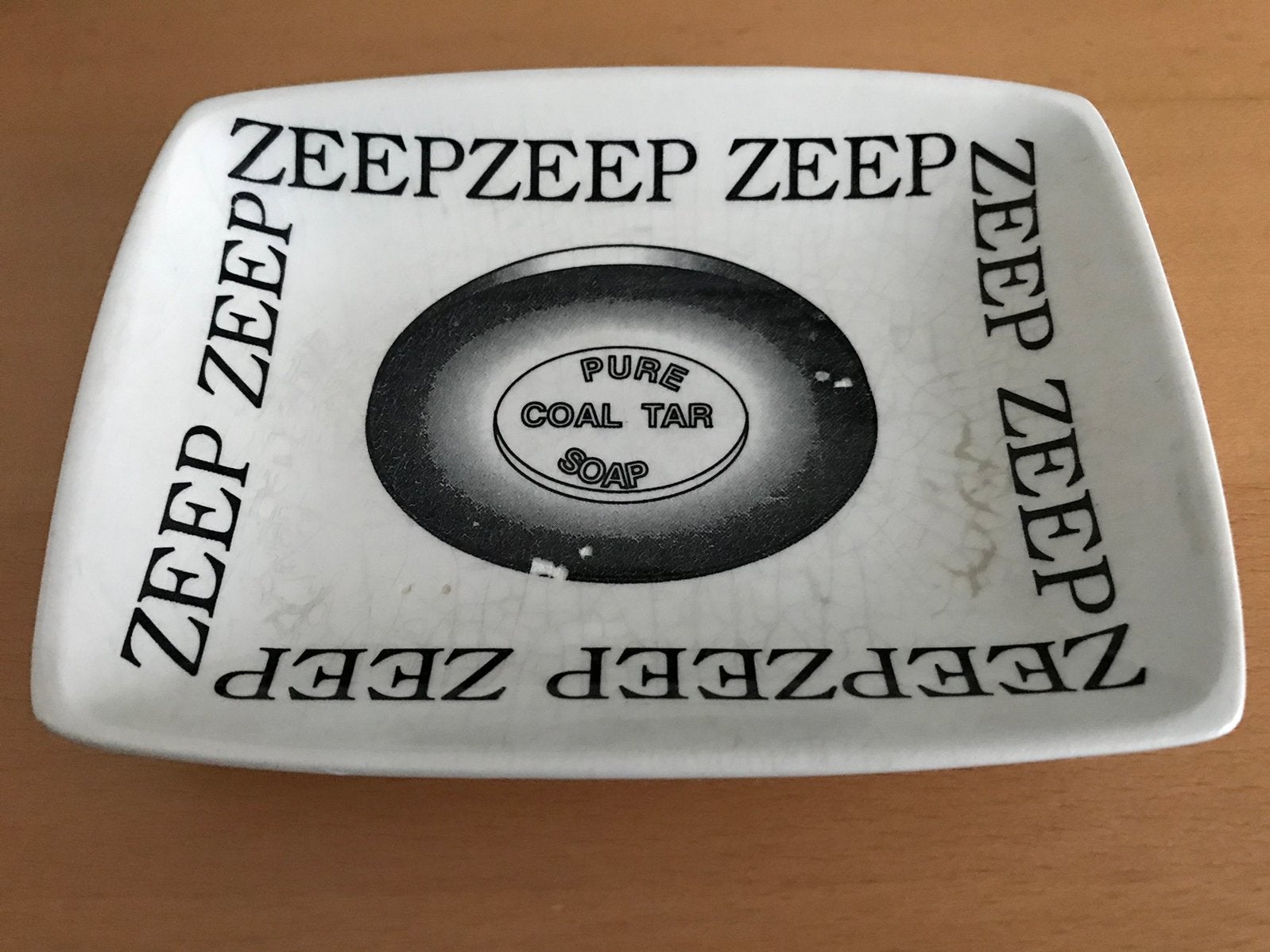 Zeepbakje van porselein, Huis en Inrichting, Keuken | Servies, Ophalen, Gebruikt, Overige typen, Overige stijlen