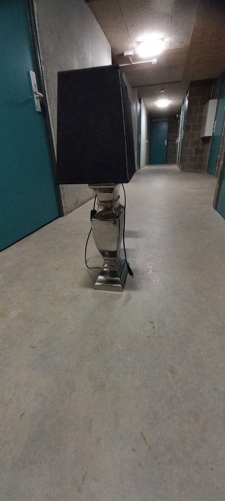 Staande tafellamp, Ophalen, Zo goed als nieuw, Stof, 50 tot 75 cm