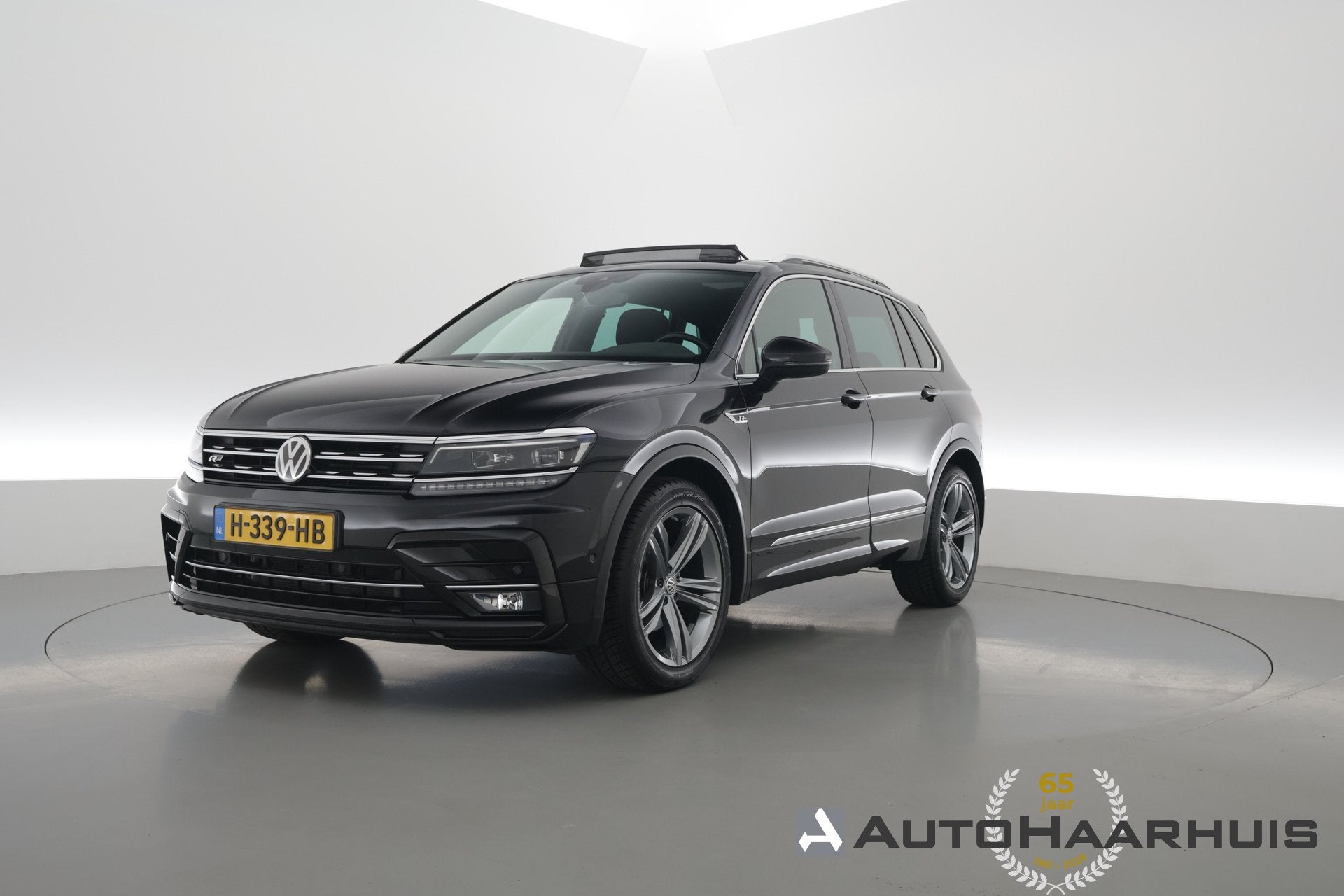 Volkswagen Tiguan 1.5 TSI ACT R-Line Highline | Rijklaar | O, Auto's, Automatische klimaatregeling, 4 cilinders, 150 pk, Alcantara