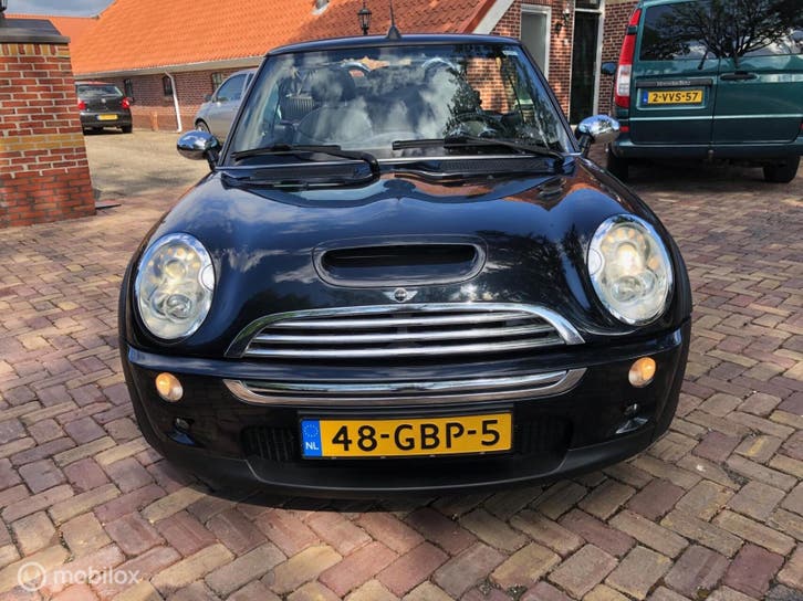 Mini Cabrio 1.6 Cooper S Cabrio Leder Xenon, Auto's, Voorwielaandrijving, Gebruikt, 4 cilinders, Cabriolet