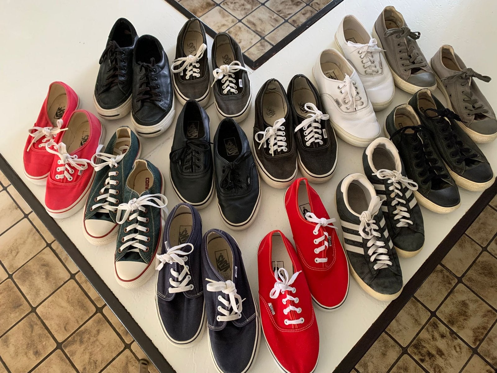 SNEAKERS 12 PAAR DUURDERE MERKEN PRIMA CONDITIE EN SCHOON, Ophalen, Diverse, Gedragen, Sportschoenen