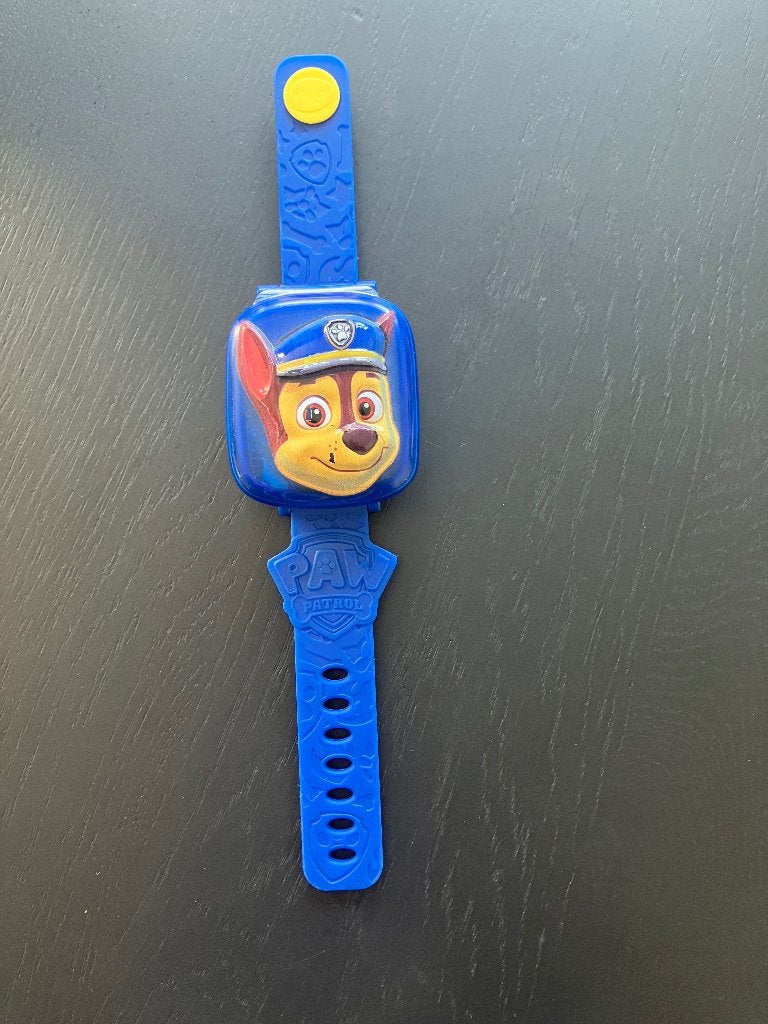 Vtech Paw Petrol horloge, Ophalen of Verzenden, Zo goed als nieuw, Blauw, Jongen of Meisje