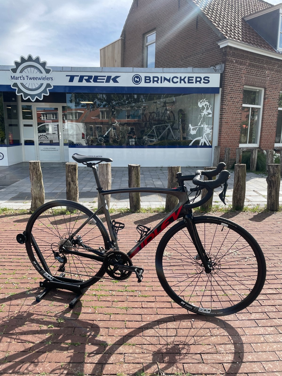 Ridley Fenix Carbonnen racefiets zeer nette staat !!, Fietsen en Brommers, Fietsen | Racefietsen, Gebruikt, Overige merken, Meer dan 20 versnellingen