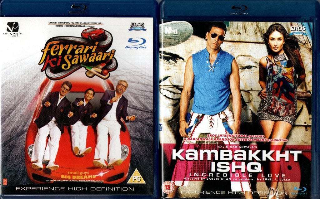 Bollywood - Blu-ray - Film - o.a. KAMBAKKHT ISHQ - Raajneeti, Ophalen of Verzenden, Zo goed als nieuw, Blu-ray, Vanaf 12 jaar
