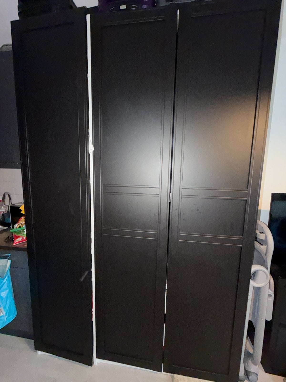 IKEA PAX Kledingkast - 3 elementen met deuren, Huis en Inrichting, Ophalen, Gebruikt, 200 cm of meer, 150 tot 200 cm