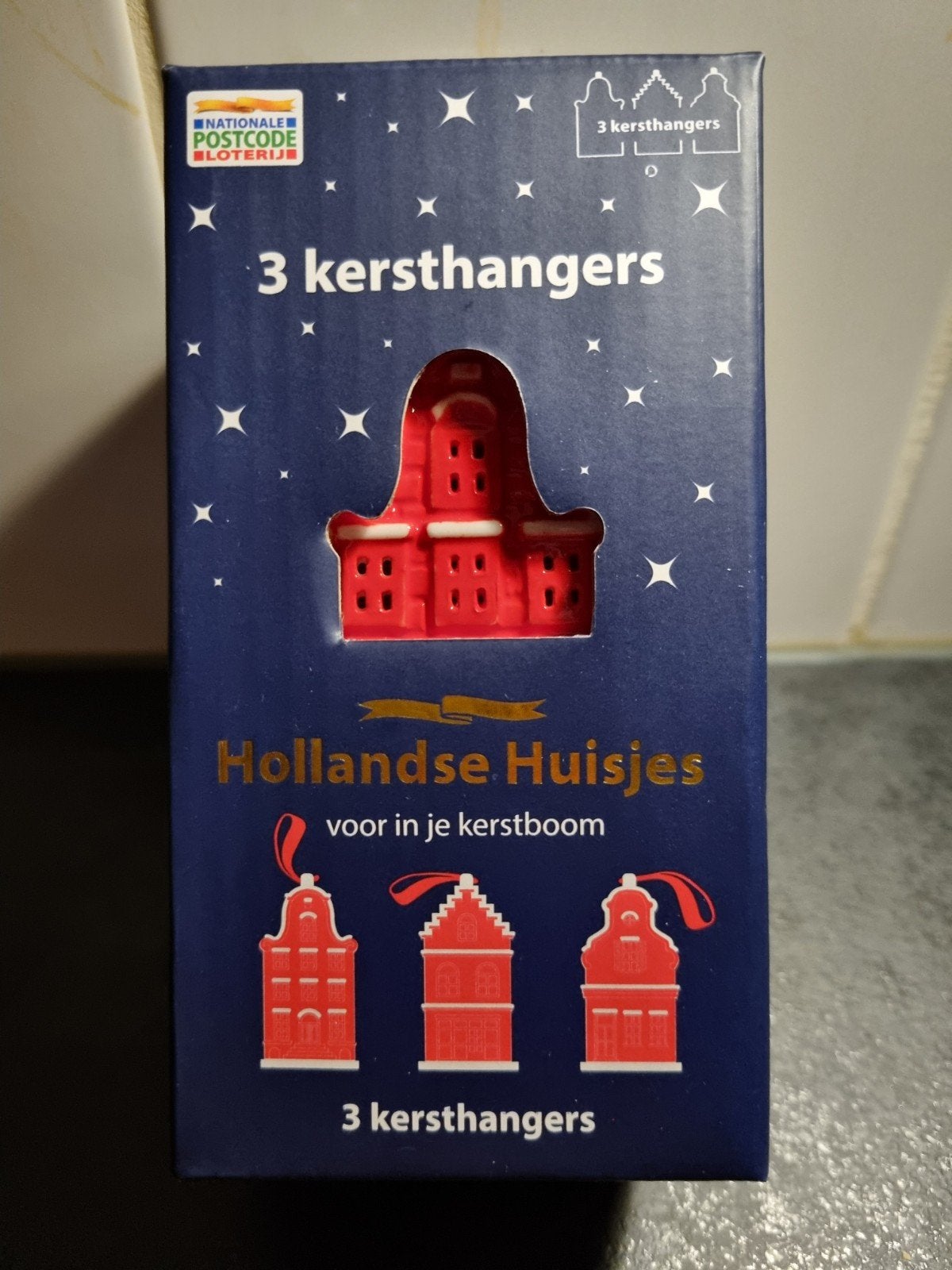 3 Kersthangers postcodeloterij, Ophalen of Verzenden, Nieuw