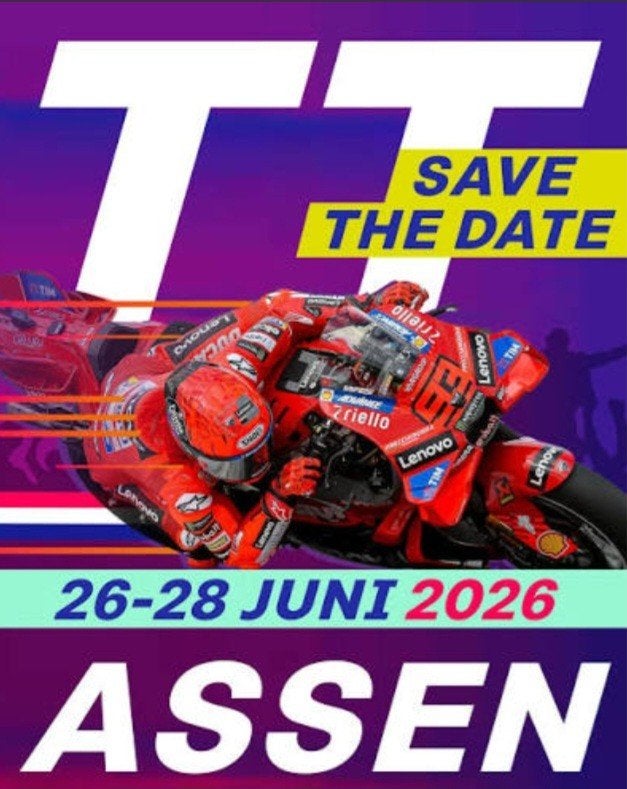TT -Assen  2 kaarten vrij/zaterdag, Ophalen of Verzenden