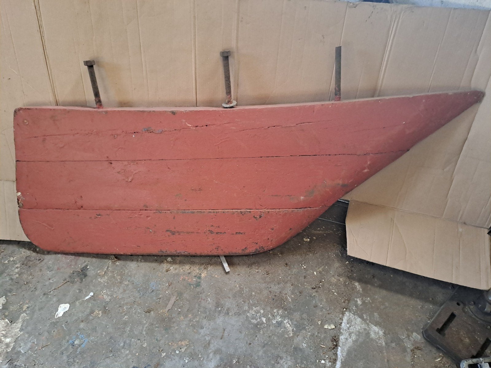 Kiel voor BM 16m2, Ophalen