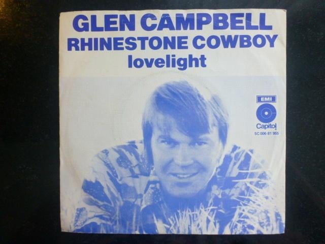 Glen Cambell.  Rhinestone cowboy. / Lovelight., Cd's en Dvd's, Ophalen of Verzenden, Gebruikt, Pop